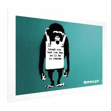 Plakat Zła małpa 30x21 cm bez ramy z marginesem