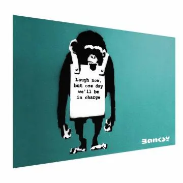 Plakat Zła małpa 90x60 cm bez ramy bez marginesu