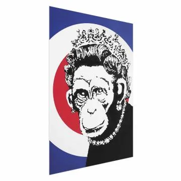 Plakat Królowa małp 60x90 cm bez ramy bez marginesu