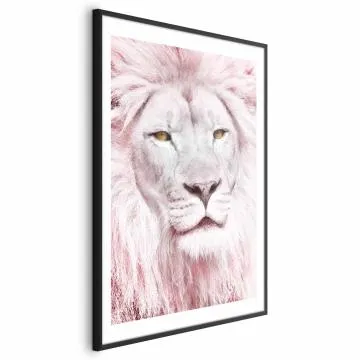 Plakat Piękno w sile 29,7x42 cm z ramą czarną z marginesem