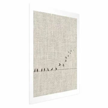 Plakat Nauka latania 21x30 cm bez ramy z marginesem