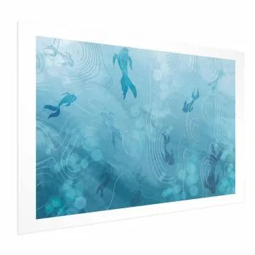 Plakat Japoński staw 42x29,7 cm bez ramy z marginesem
