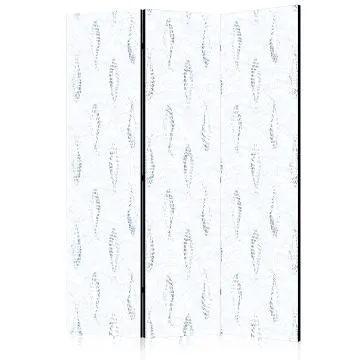 Parawan dwustronny Zwierzęta 135x172 cm 3-częściowy czarny