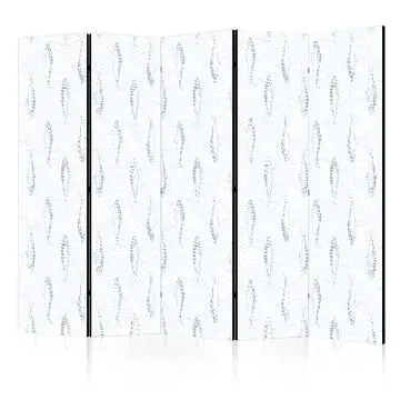 Parawan jednostronny Zwierzęta 225x172 cm 5-częściowy czarny