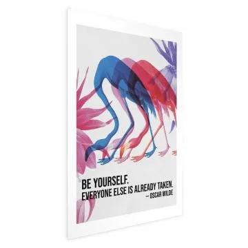 Plakat Kolorowa repetycja 40x60 cm bez ramy z marginesem
