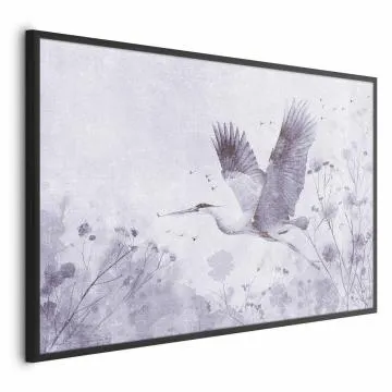 Plakat Majestatyczny lot 42x29,7 cm z ramą czarną bez marginesu