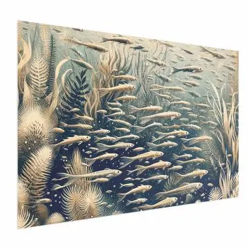 Plakat Oceaniczna przyroda 60x40 cm bez ramy bez marginesu
