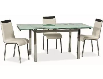Stół GD-017 110(170)x74 biały rozkładany