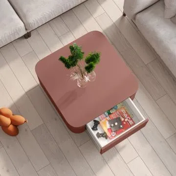 Ława kwadratowa GRADO 80x80 zielona