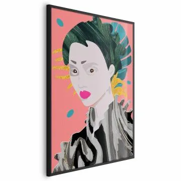 Plakat Azjatycki styl 40x60cm z ramą czarną bez marginesu