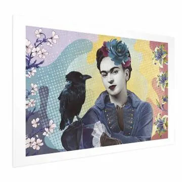 Plakat Totemiczna Frida 90x60 cm bez ramy z marginesem