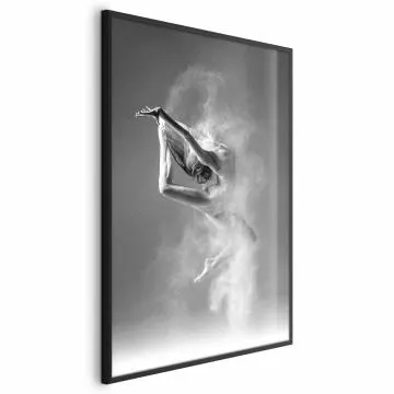 Plakat Baletnica 40x60 cm z ramą czarną bez marginesu