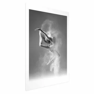 Plakat Baletnica 21x30 cm bez ramy z marginesem