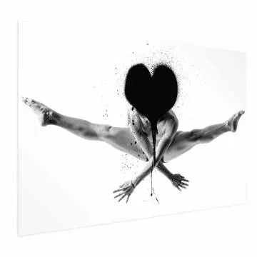 Plakat Skok 90x60 cm bez ramy bez marginesu