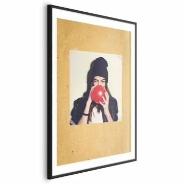 Plakat Fotografia 40x60 cm z ramą czarną z marginesem