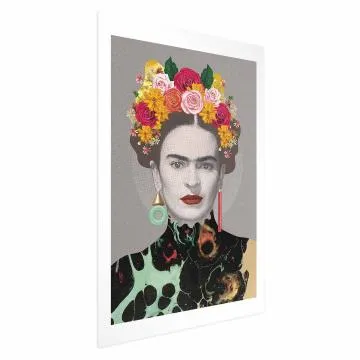 Plakat Majestatyczna Frida 60x90 cm bez ramy z marginesem
