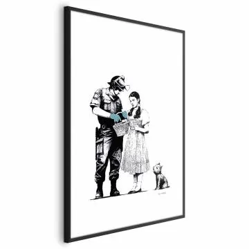 Plakat Dorotka 29,7x42 cm z ramą czarną z marginesem