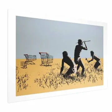 Plakat Łowcy promocji 30x21 cm bez ramy z marginesem