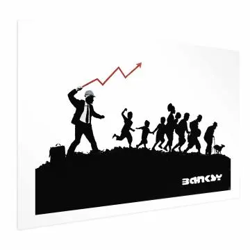 Plakat Wyścig 90x60 cm bez ramy z marginesem
