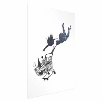 Plakat Szał zakupów 29,7x42 cm bez ramy bez marginesu