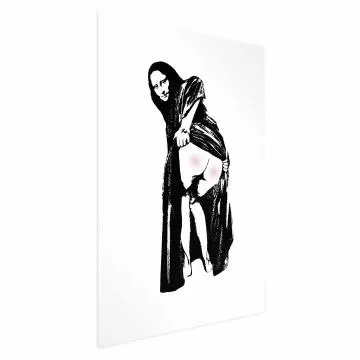 Plakat Bolesne siedzenie 29,7x42 cm bez ramy z marginesem