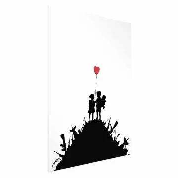 Plakat Pole bitwy 60x90 cm bez ramy bez marginesu