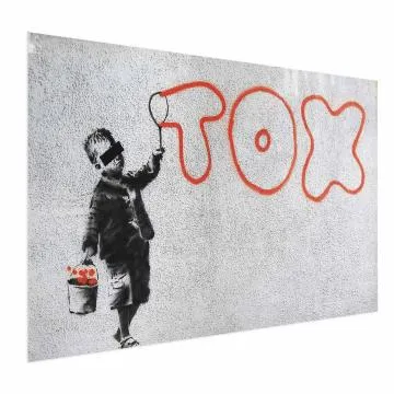 Plakat Toksyczny 42x29,7 cm bez ramy bez marginesu