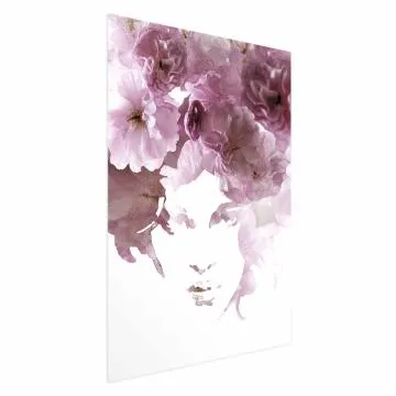 Plakat Kwieciste spojrzenie 40x60 cm bez ramy bez marginesu