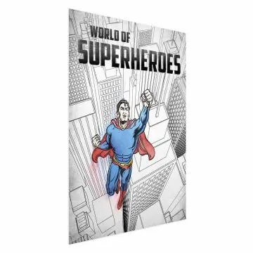 Plakat Superheroes 60x90 cm bez ramy bez marginesu