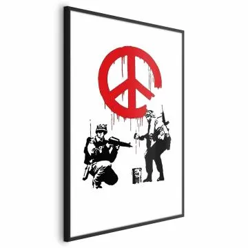 Plakat Soldiers 60x90 cm z ramą czarną bez marginesu