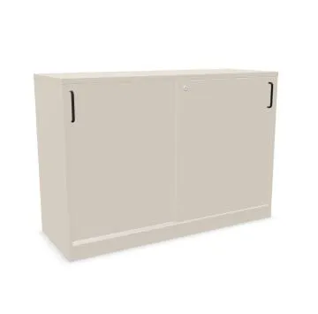 Szafka biurowa przesuwna EASY SPACE CABINET S 1.5-OH 120cm kaszmirowa zamykana