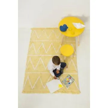 Dywan dziecięcy HIPPY YELLOW 120x160 żółty