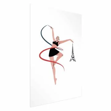 Plakat Gimnastyka artystyczna 60x90 cm bez ramy bez marginesu