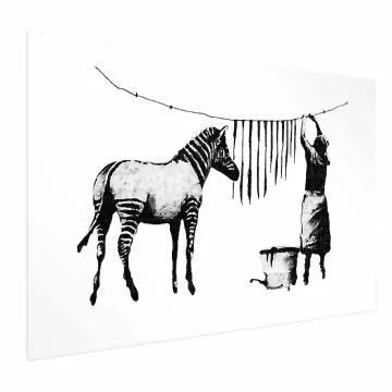 Plakat Banksy: Pranie 42x29,7 cm bez ramy bez marginesu
