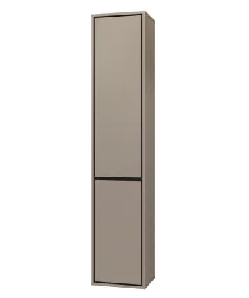 Szafka łazienkowa GAJA 2D 35cm congo/czarna
