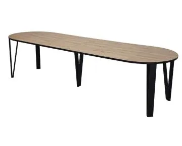 Stół rozkładany Jaśmin ∅100 cm dąb artisan