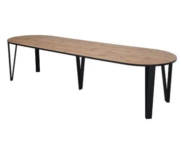 Stół rozkładany Jaśmin ∅100 cm dąb wotan