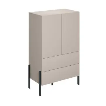 Komoda wysoka JUKON 2D2S 90cm kaszmirowa