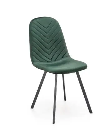 Krzesło tapicerowane K462 VELVET zielone