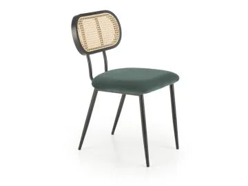 Krzesło K503 VELVET zielone