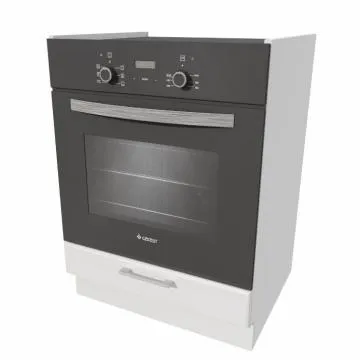 Szafka pod piekarnik 60 NATALIA DK60 biała połysk