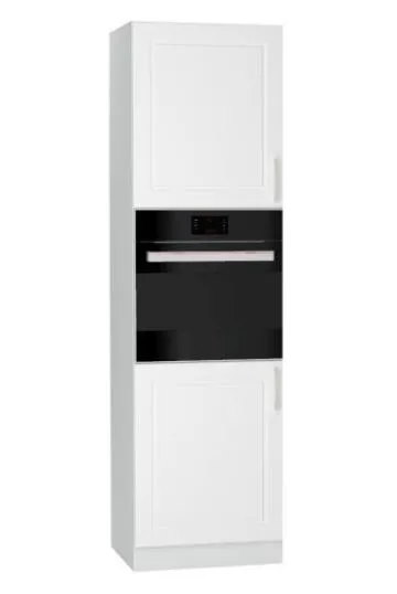 Szafka pod piekarnik 60 NATALIA D60PK/2133 P/L biała połysk
