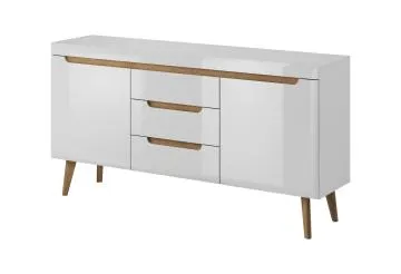 Komoda EBBI 160 biały połysk