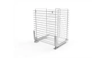Kosz na pranie do szafki ARCO 40 cm wysuwany
