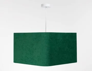Lampa wisząca KWADRO SUE 40w20 zielona/złota