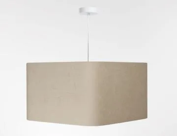 Lampa wisząca KWADRO SUE 40w30 beżowa/złota