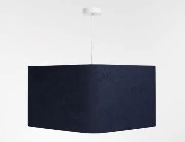 Lampa wisząca KWADRO SUE 40w20 granatowa/złota