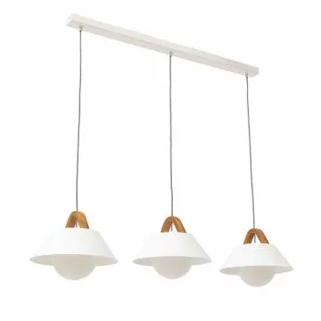 Lampa wisząca ALMITARA III biała