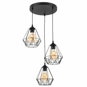 Lampa wisząca BENDINNI II czarna