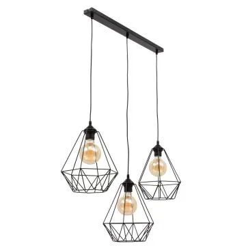 Lampa wisząca BENDINNI III czarna